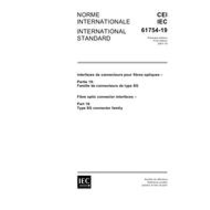 IEC 61754-19 Ed. 1.0 b PDF