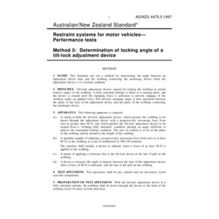 AS/NZS 4475.5 PDF