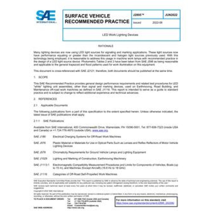 SAE J2895 PDF