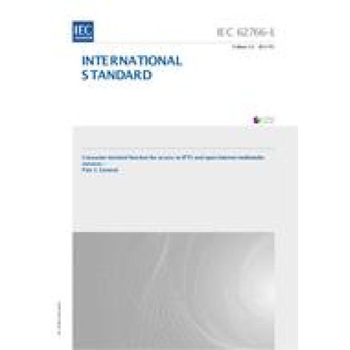 IEC 62766-1 Ed. 1.0 en PDF