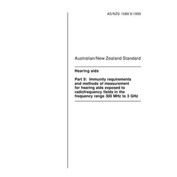 AS/NZS 1088.9 PDF