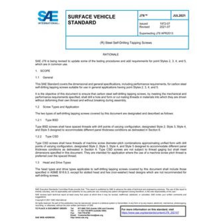 SAE J78 PDF