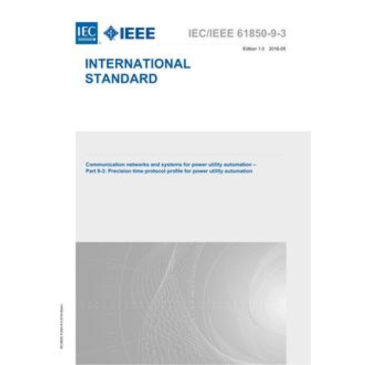 IEC /IEEE 61850-9-3 Ed. 1.0 en PDF