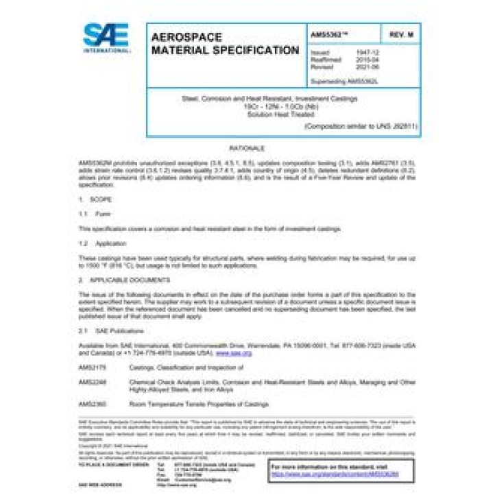 SAE AMS5362M PDF