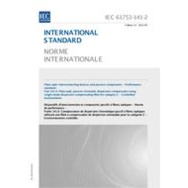 IEC 61753-141-2 Ed. 1.0 b PDF