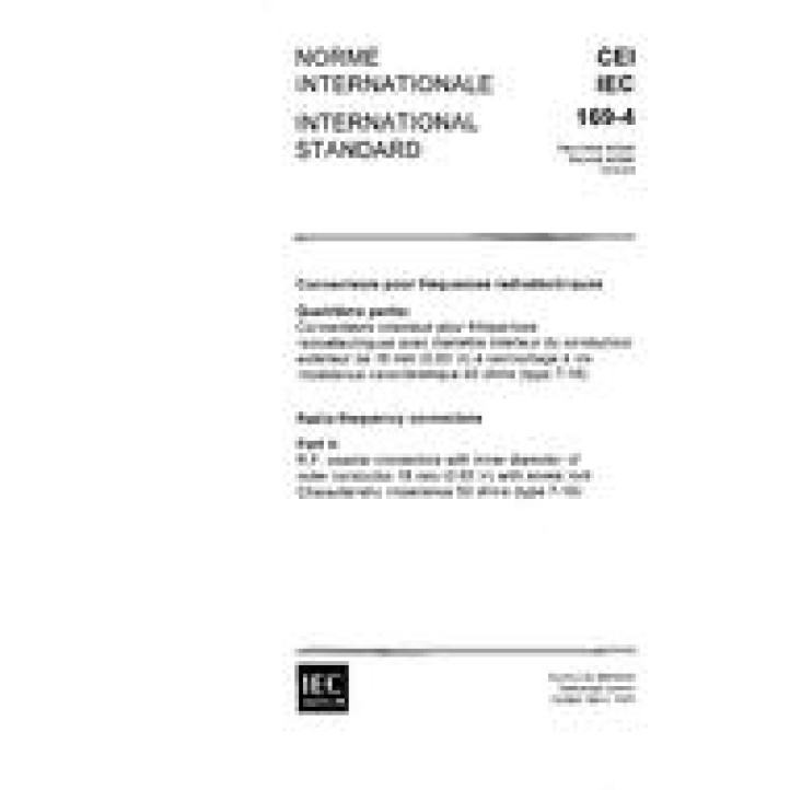 IEC 60169-4 Ed. 2.0 b PDF