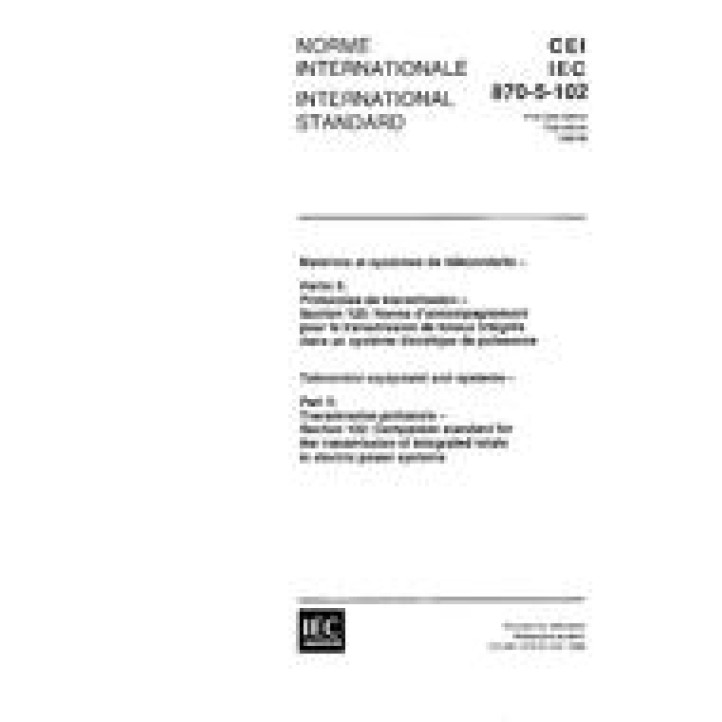 IEC 60870-5-102 Ed. 1.0 b PDF