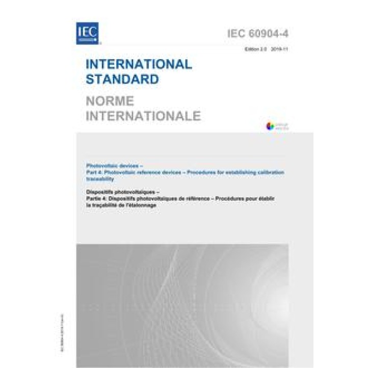 IEC 60904-4 Ed. 2.0 b PDF