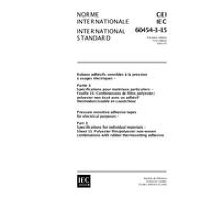 IEC 60454-3-15 Ed. 1.0 b PDF