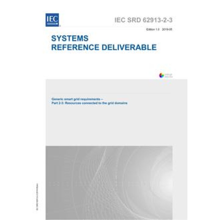 IEC /SRD 62913-2-3 Ed. 1.0 en PDF