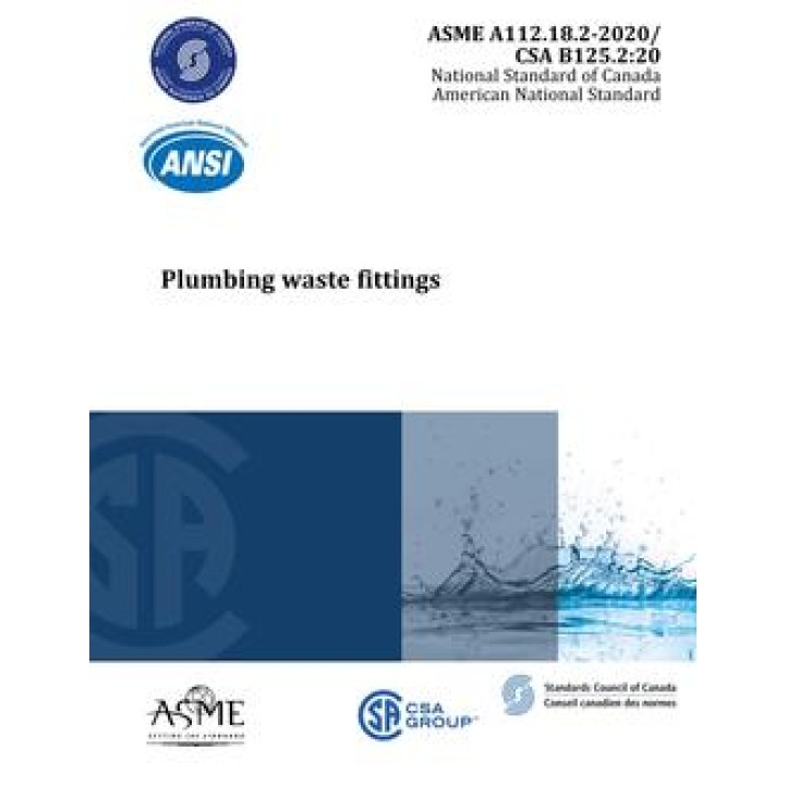 ASME A112.18.2/CSA B125.2 PDF