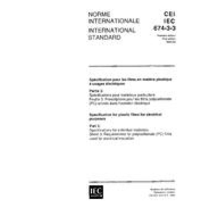 IEC 60674-3-3 Ed. 1.0 b PDF