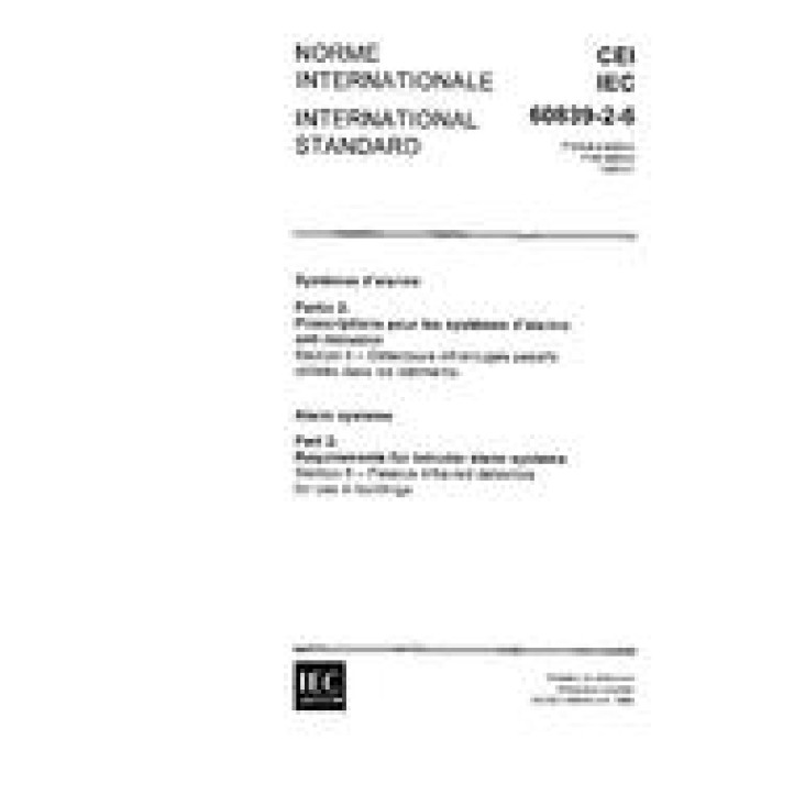 IEC 60839-2-6 Ed. 1.0 b PDF