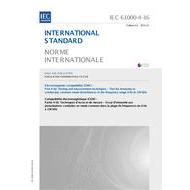 IEC 61000-4-16 Ed. 2.0 b PDF