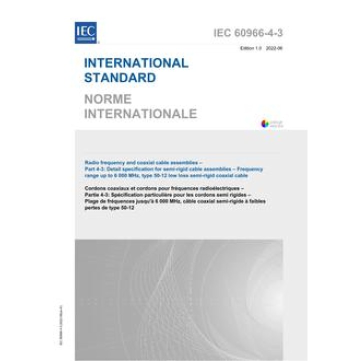 IEC 60966-4-3 Ed. 1.0 b PDF