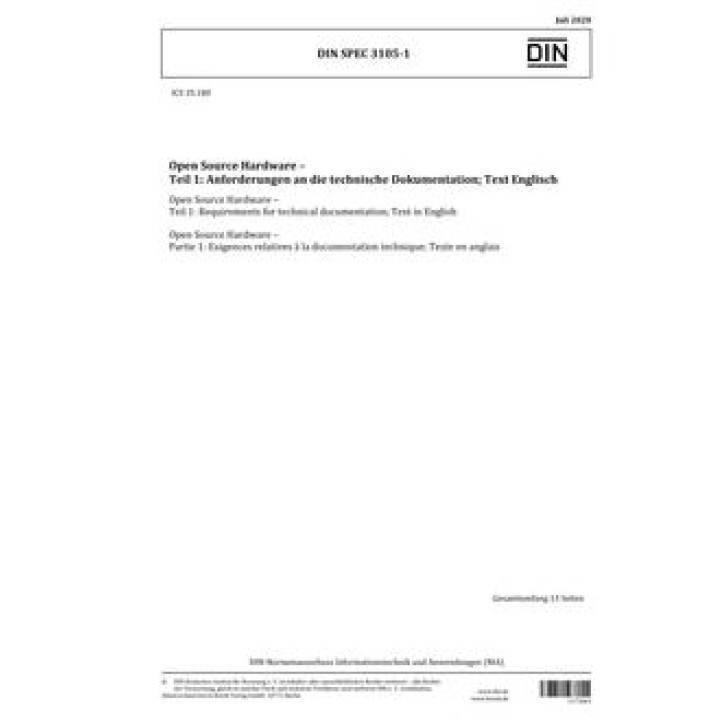 DIN SPEC 3105-1 PDF