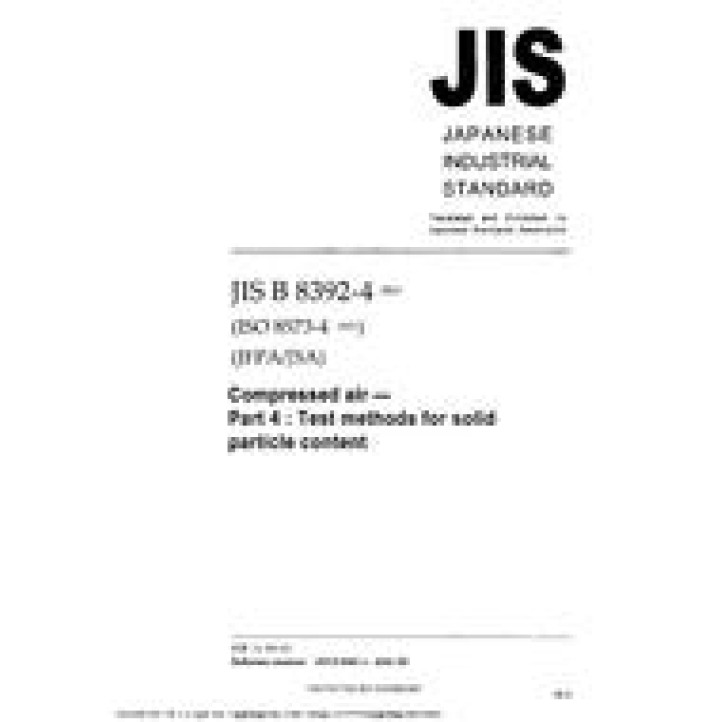 JIS B 8392-4 PDF