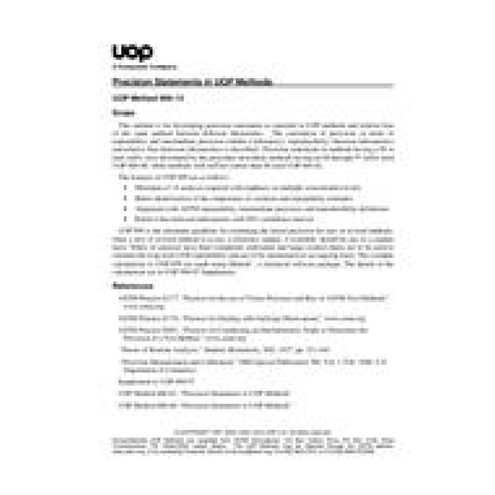 UOP 999 PDF