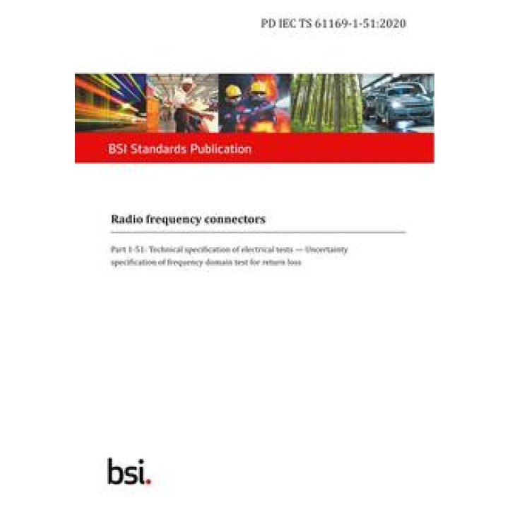 BS PD IEC TS 61169-1-51 PDF