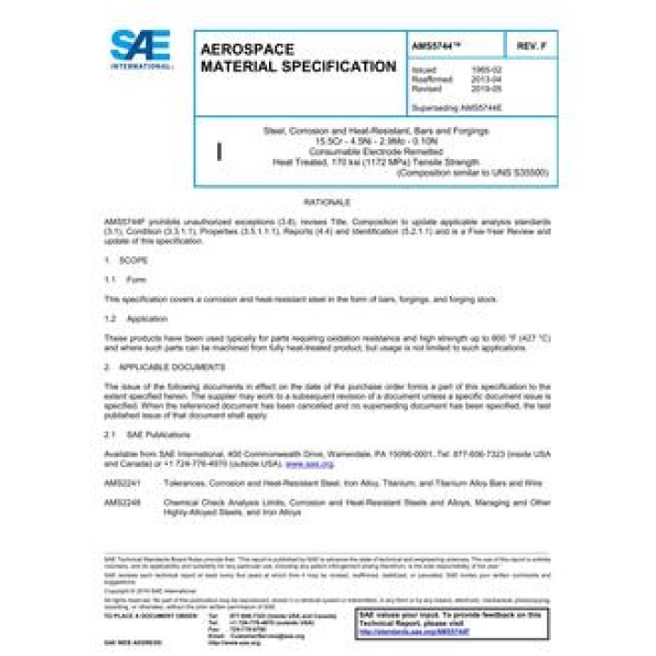 SAE AMS5744F PDF