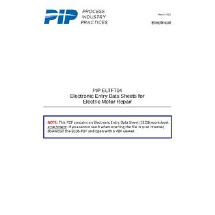 PIP ELTFT04 EEDS PDF