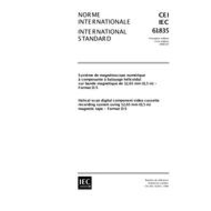 IEC 61835 Ed. 1.0 b PDF