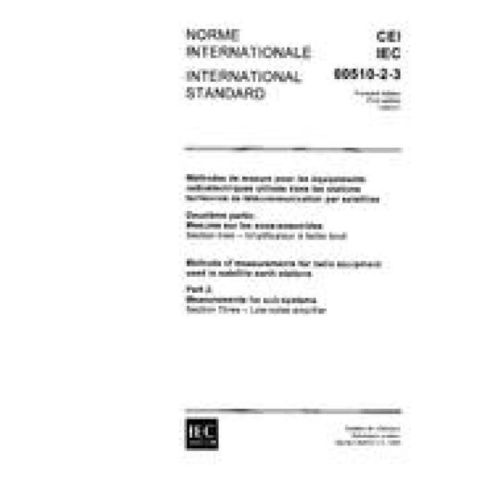 IEC 60510-2-3 Ed. 1.0 b PDF