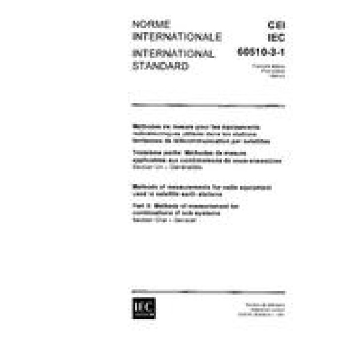 IEC 60510-3-1 Ed. 1.0 b PDF