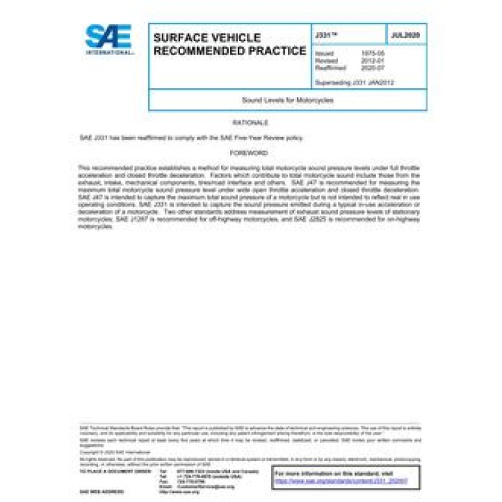 SAE J331 PDF