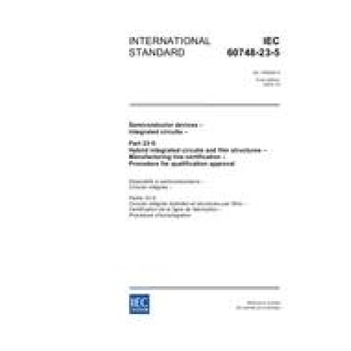 IEC 60748-23-5 Ed. 1.0 en PDF