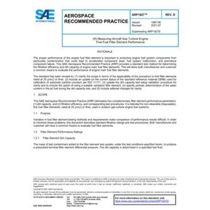 SAE ARP1827D PDF