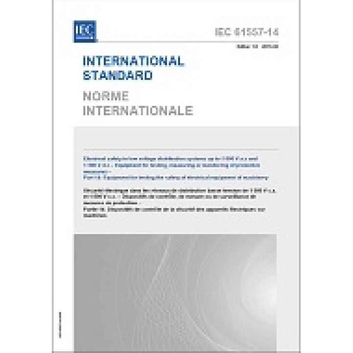 IEC 61557-14 Ed. 1.0 b PDF