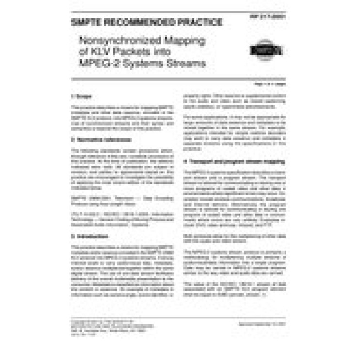 SMPTE RP 217 PDF