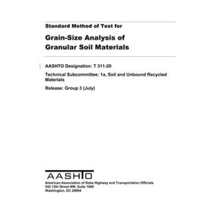 AASHTO T 311 PDF