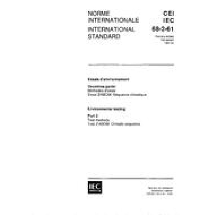 IEC 60068-2-61 Ed. 1.0 b PDF