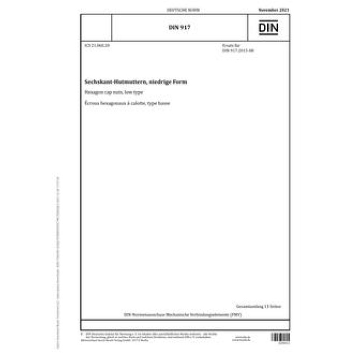 DIN 917 PDF