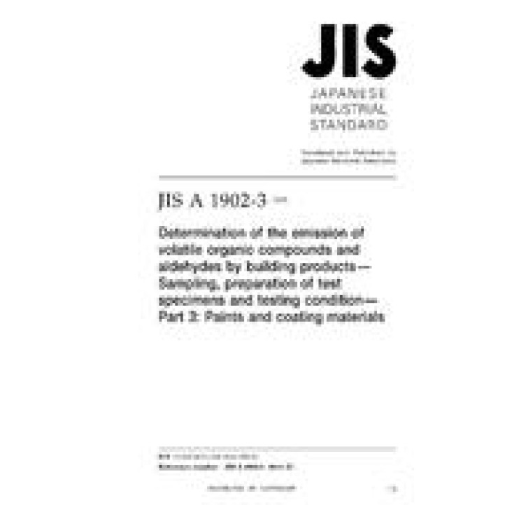 JIS A 1902-3 PDF