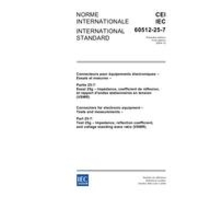 IEC 60512-25-7 Ed. 1.0 b PDF