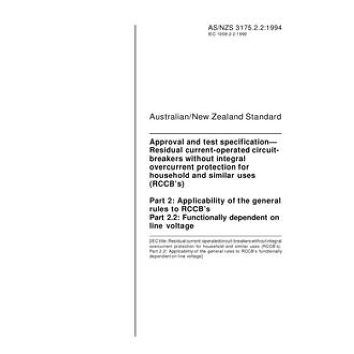 AS/NZS 3175.2.2 PDF