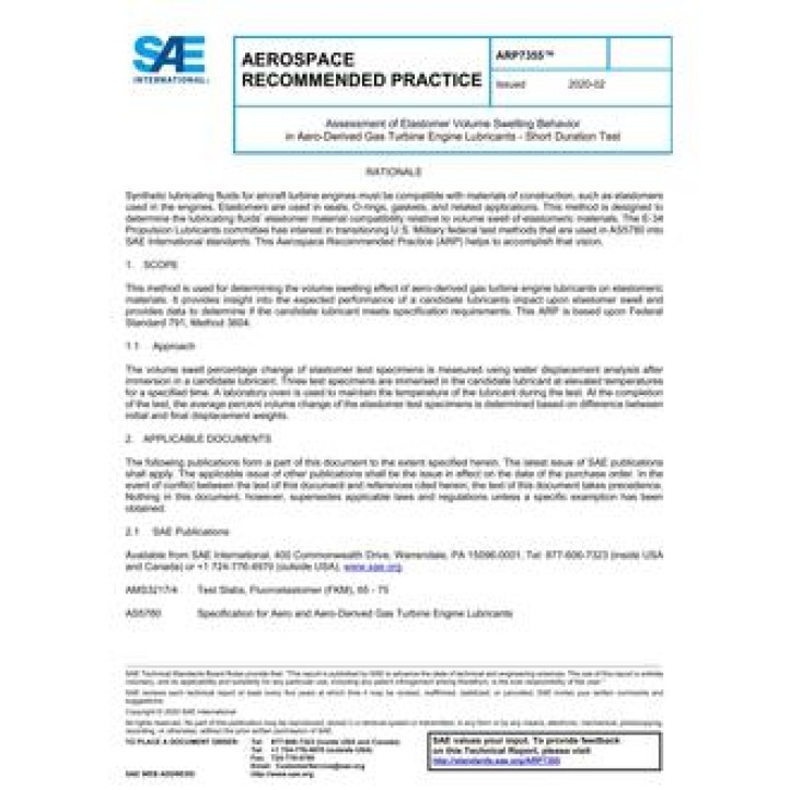 SAE ARP7355 PDF