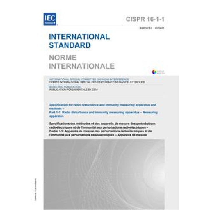 CISPR 16-1-1 Ed. 5.0 b PDF