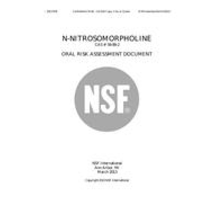 NSF N-Nitrosomorpholine CAS # 59-89-2 PDF