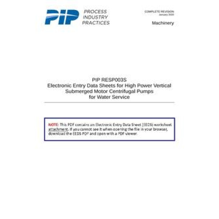 PIP RESP003S EEDS PDF