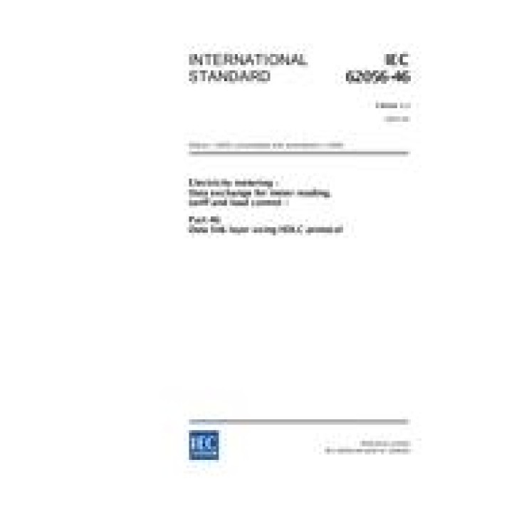 IEC 62056-46 Ed. 1.1 en PDF