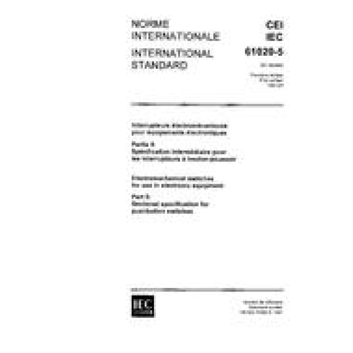 IEC 61020-5 Ed. 1.0 b PDF