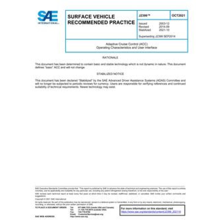 SAE J2399 PDF