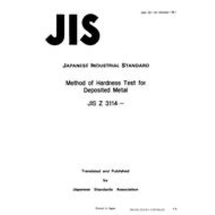 JIS Z 3114 PDF