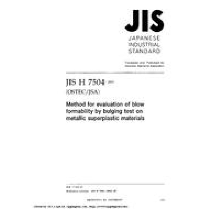 JIS H 7504 PDF