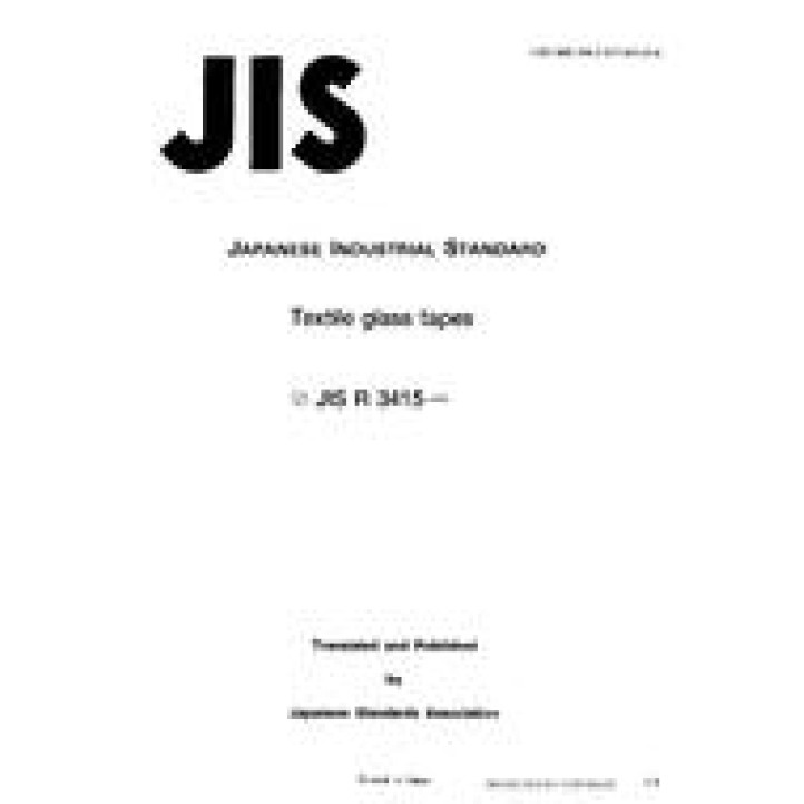 JIS R 3415 PDF