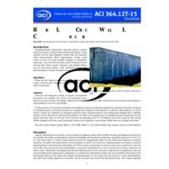 ACI 364.12T PDF